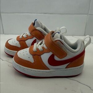 Nike Kids' Red and Orange Sneakers
